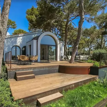 Villa Splendide Cap D'antibes Vue Mer- Piscine