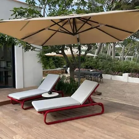 Villa Splendide Cap D'antibes Vue Mer- Piscine